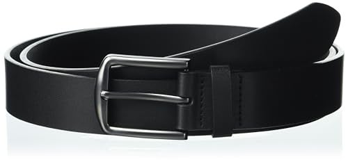 KM Legend Mens Leather Dress Belt for Work Business and Casual, Boston Black, 46 US - Image 5
