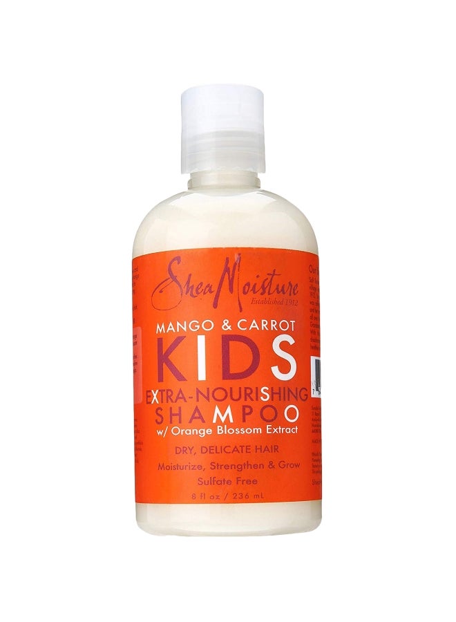 SheaMoisture Mango And Carrot Extra Nourishing Shampoo Clear 236ml - Image 1