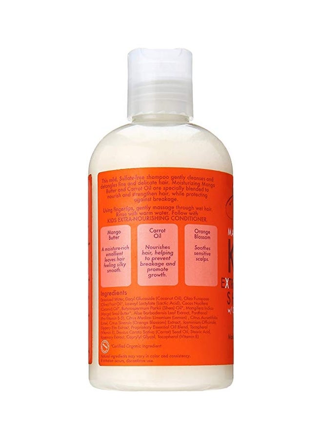 SheaMoisture Mango And Carrot Extra Nourishing Shampoo Clear 236ml - Image 2