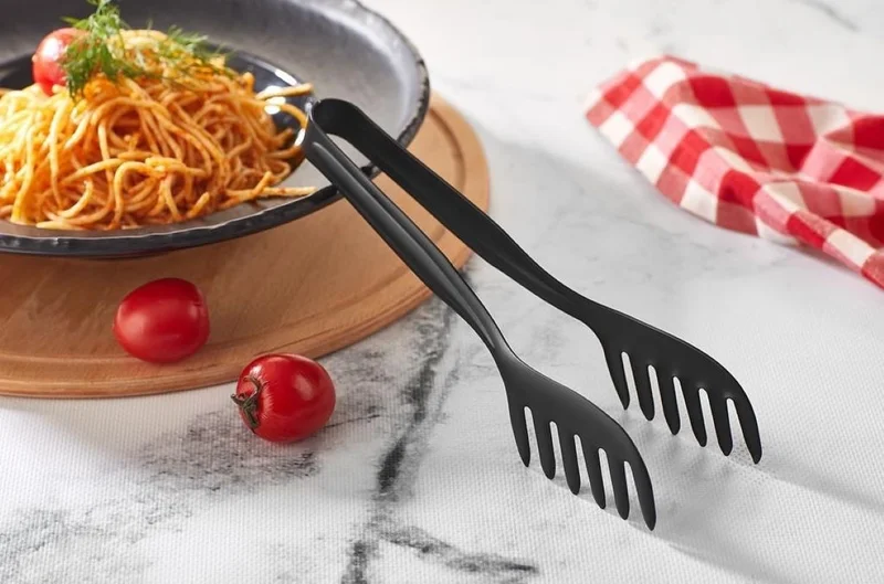 5 دي ام Black Color Stainless Steel Set of 3 Tongs