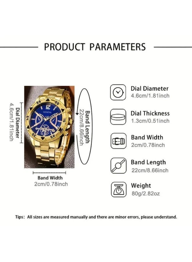 جنيفا ساعة كوارتز عصرية للرجال - Image 2