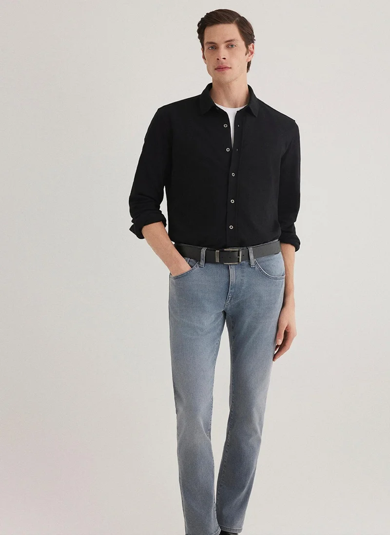 MAVI Black Jersey Shirt