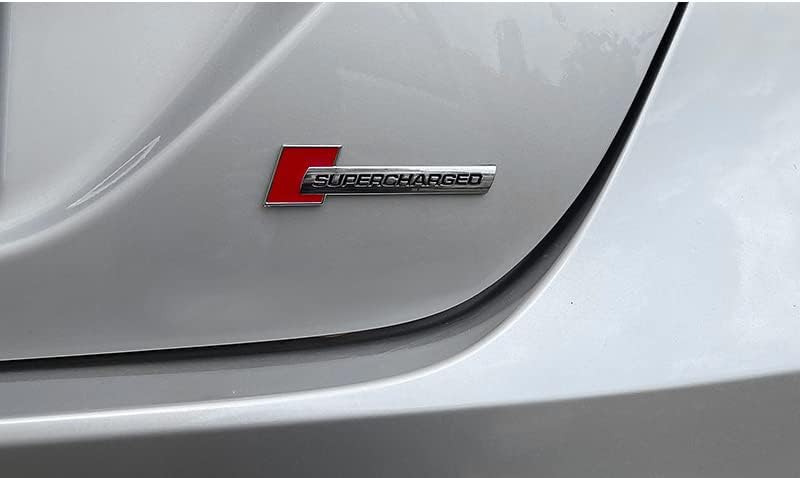 ChezMax Supercharged Emblem Car Logo - 2Pcs Metal Badge - Image 4