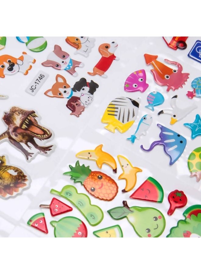 Loquat 20-Piece 3D Puffy Sticker Sheet Set 7x20cm - Image 5