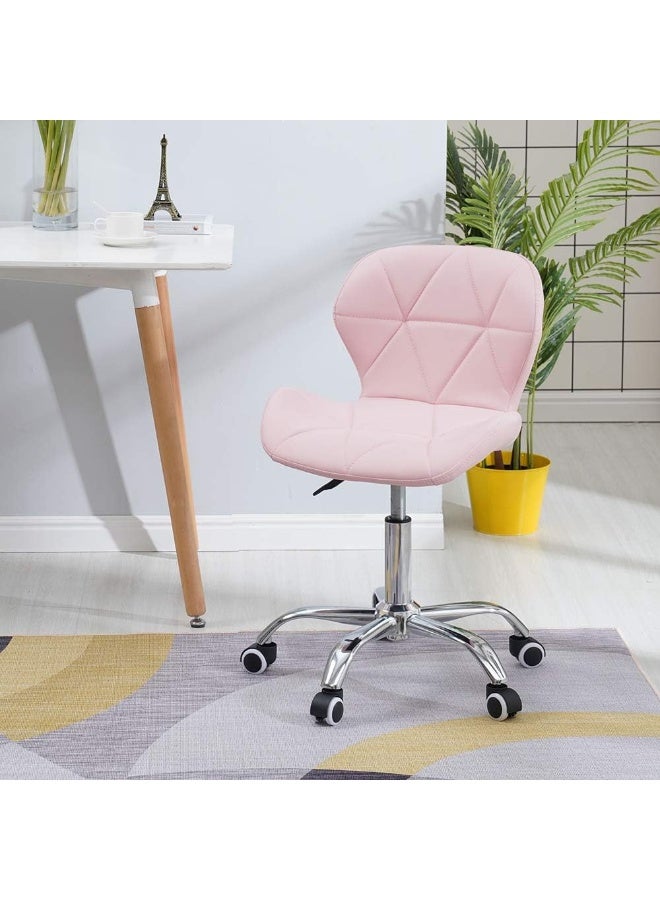 كرسي مكتب دوار 360° – ارتفاع قابل للتعديل – بعجلات – كرسي مريح للعمل المكتبي والمنزلي - Image 1