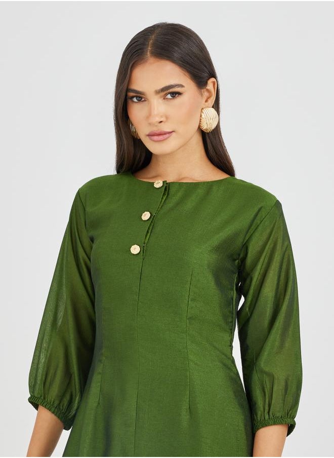 Maxim Creation A-Line Midi Dress  - Image 4