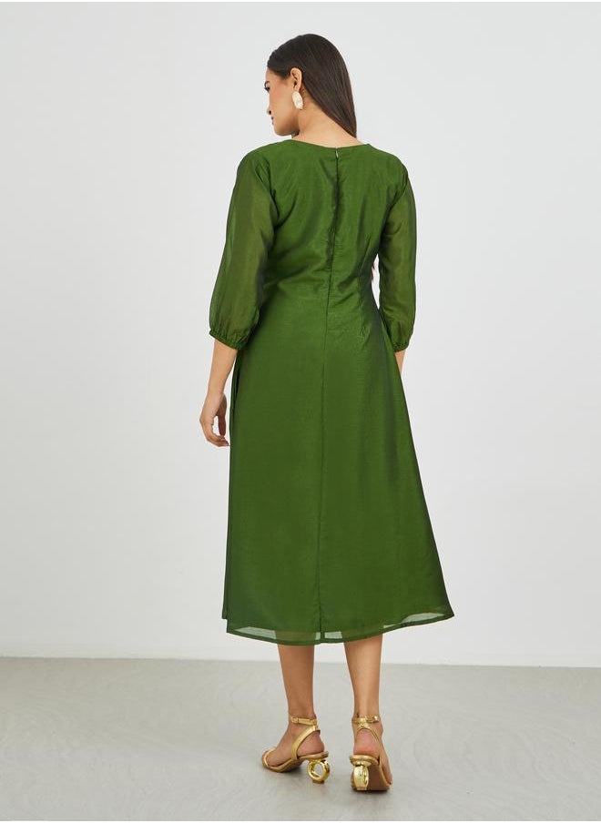 Maxim Creation A-Line Midi Dress  - Image 5