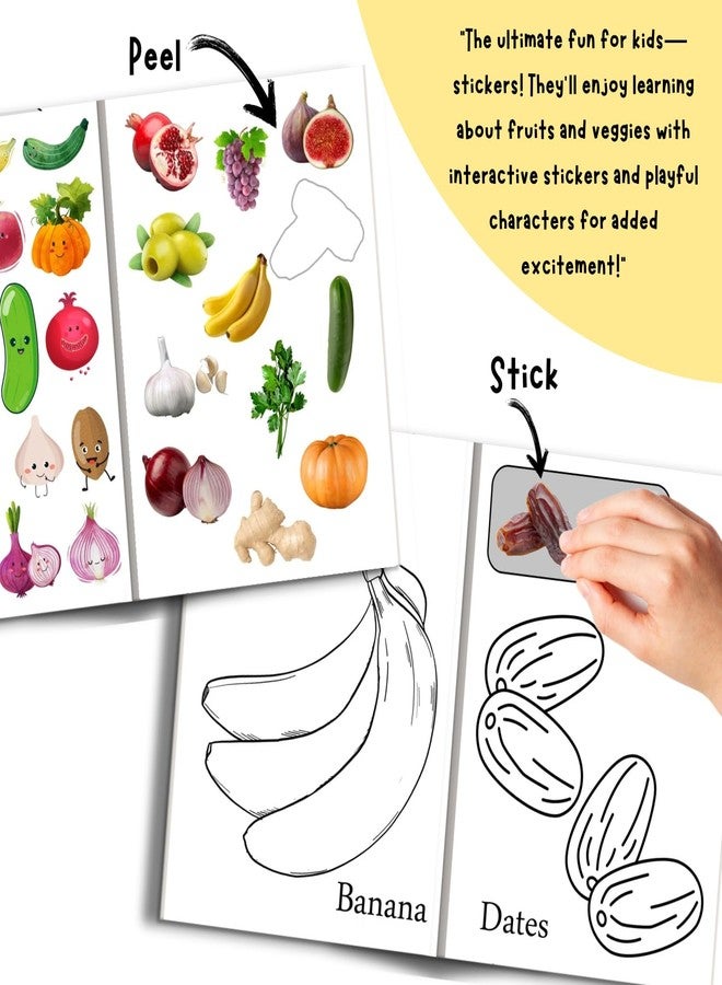 Cocoon's Quranic Coloring Book on The topics of Fruits and Vegetables from al Quran. Improve Your Child's Arabic Language and Create an Interest in al Quran. Best for Birthday Return Gifts - Image 3