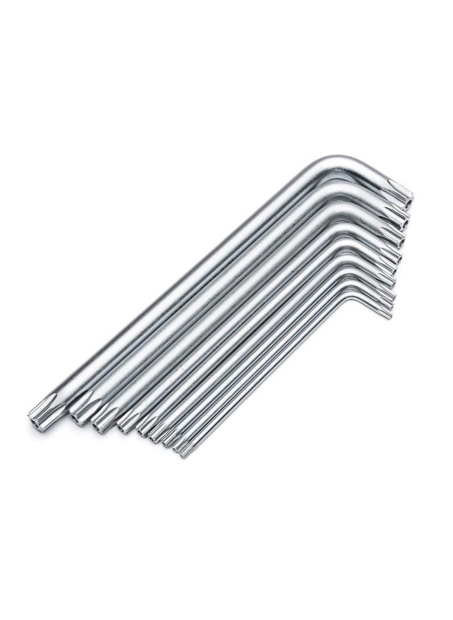 Sata - SATA ST09702 9-Piece Tamper-Proof Torx Key Set - Image 1