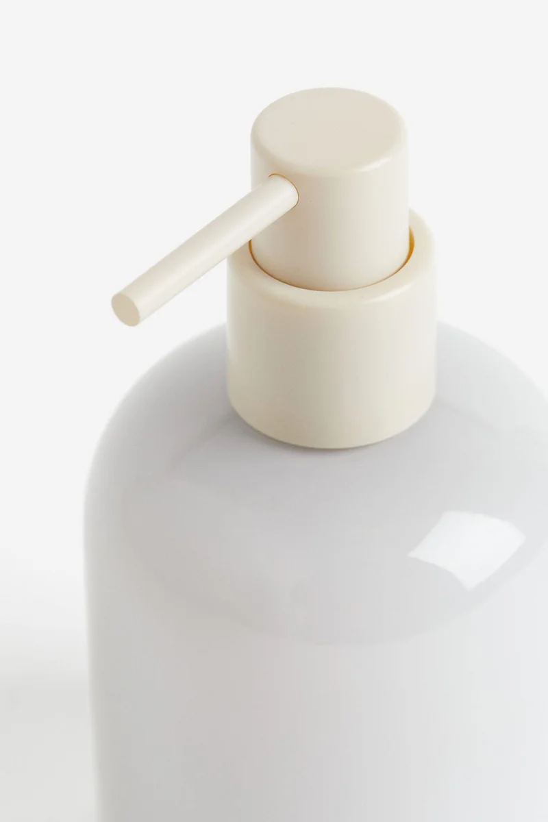 H&M Glass Soap Dispenser