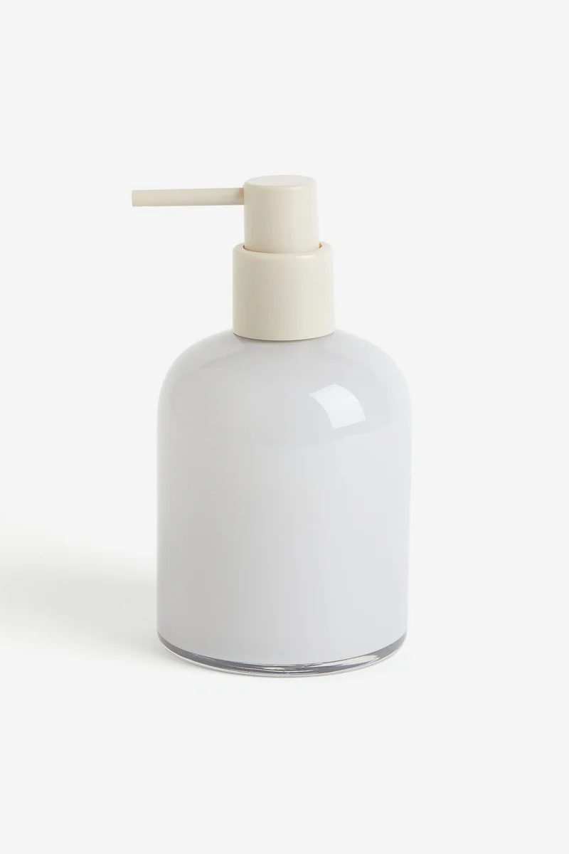 H&M Glass Soap Dispenser