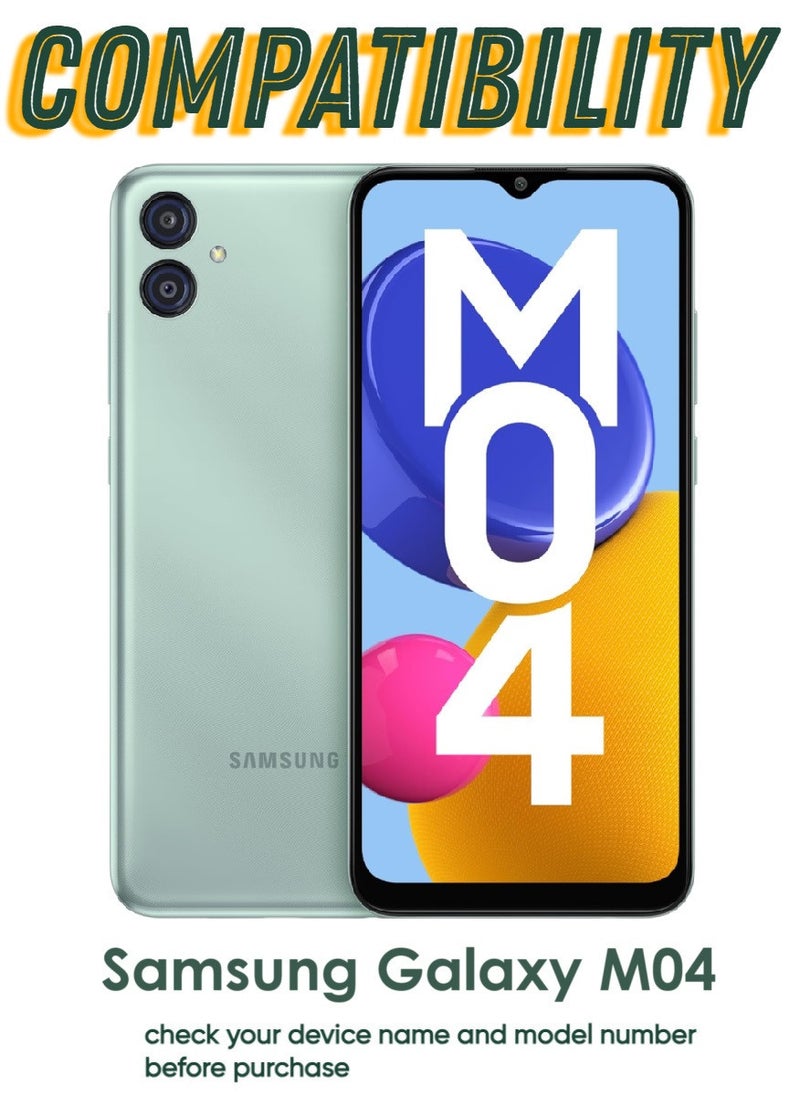 ACLIX 5 Pieces Antistatic ESD Dustproof Premium Quality High Definition Tempered Glass Screen Protector Designed For Samsung Galaxy M04 - Image 3