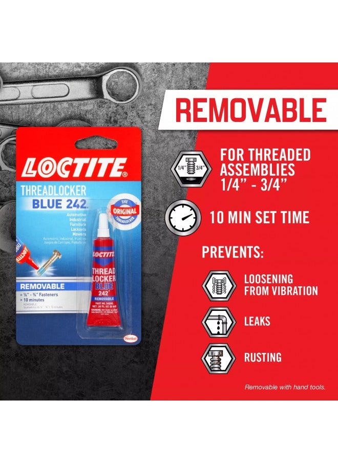 Loctite - Loctite Threadlocker Blue 242 Nut/Bolt Locker - Image 1