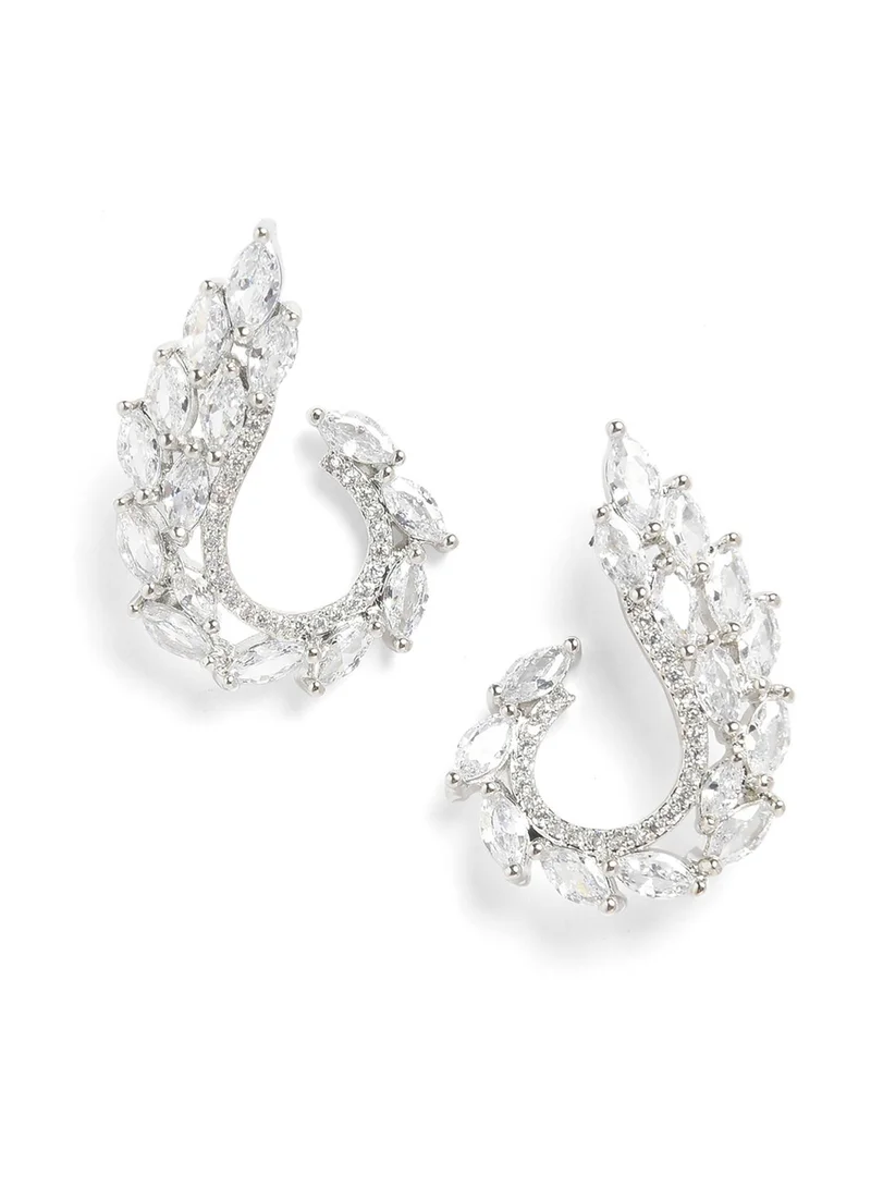 SOHI Contemporary Artificial Stud Earring Jewellery