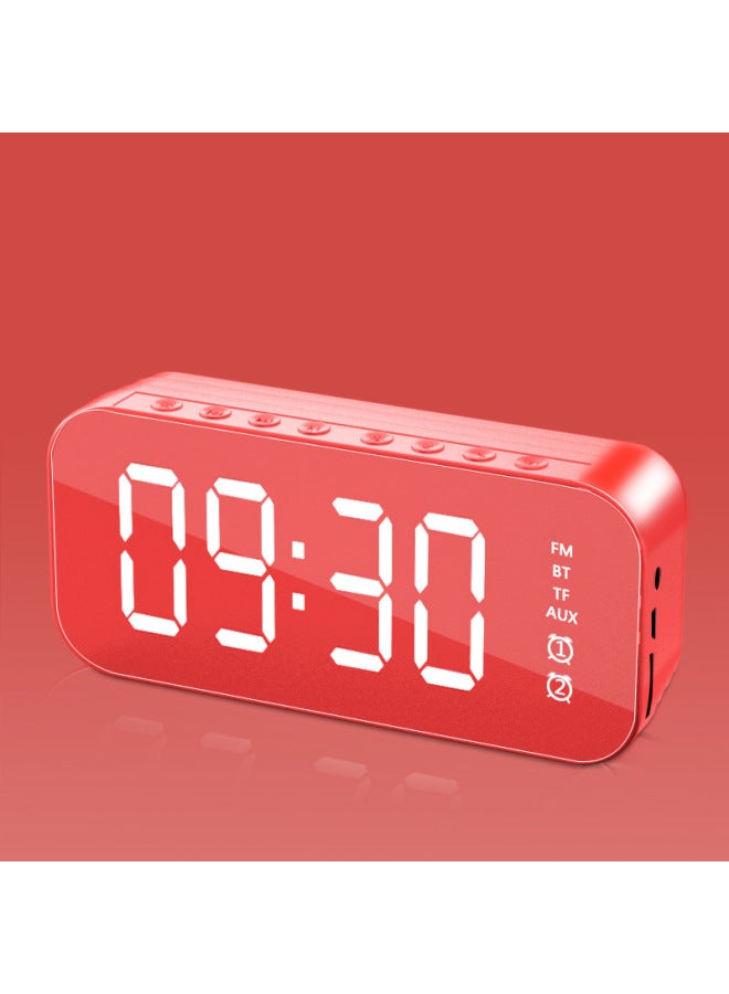 نيوترل ساعة متعددة الوظائف مع سماعة بلوتوث، سماعة كمبيوتر صغيرة محمولة، سماعة بلوتوث مع مضخم صوت، منبه بلوتوث، ستيريو بلوتوث - Image 1