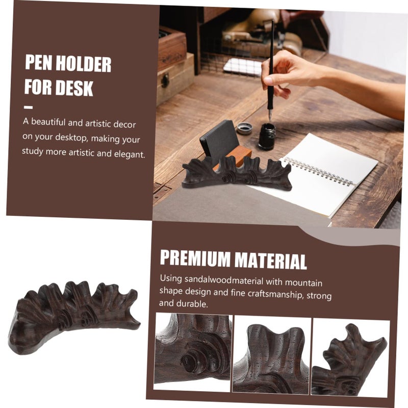 Ebony Pen Holder Home Office Desk Organizer For Pencils And Stationery - Image 4