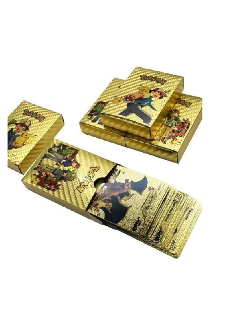 25 قطعة من بطاقات التداول بوكيمون، بطاقات سلسلة متنوعة مع بطاقات ذهبية نادرة في ماكس جي اكس - Image 1