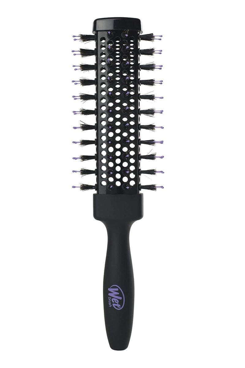 Wet Brush Beach Waves Round Brush - For All Hair Types - Loose Curls & Beachy Waves - A Perfect Blow Out with Less Pain, Effort and Breakage Square Barrel, 2" Barrel - Image 1