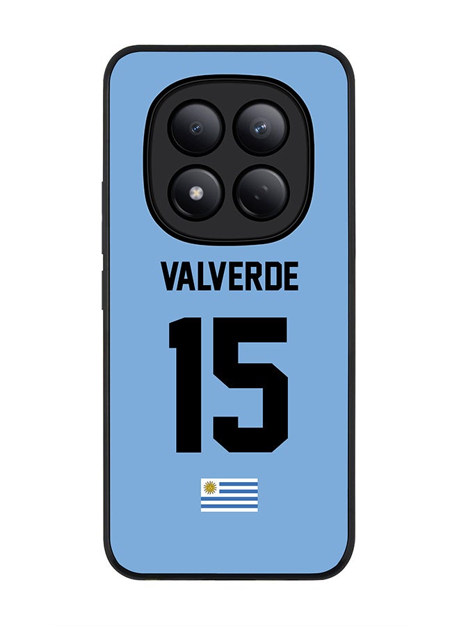 For Xiaomi Redmi Note 15 Pro 4G Case,Slim fit Camera Protection, Shockproof Thin Phone cover  - Football - Uruguay ,  Valverde