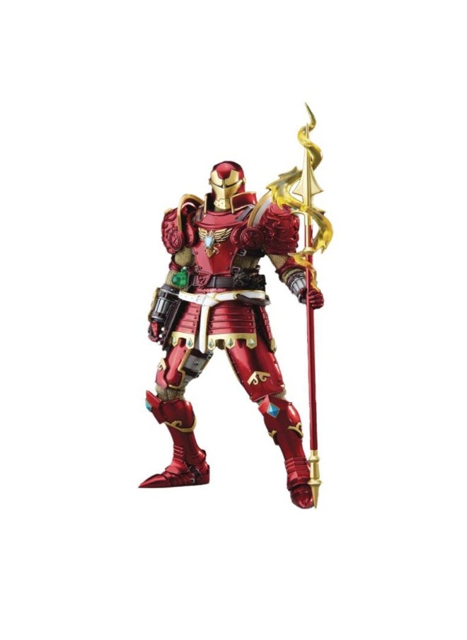BEAST KINGDOM Marvel: Iron Man Medieval Knight Deluxe Ver Dynamic Action Heroes (D.A.H.) Action Figure by Beast Kingdom (DAH-046DX) 