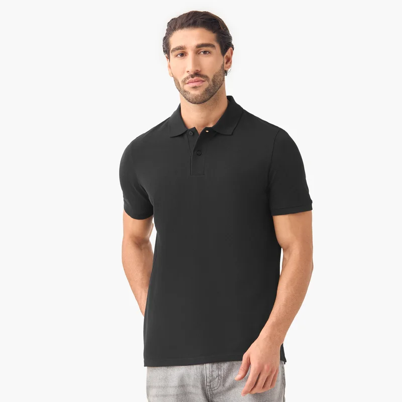 سبلاش فيڤ Set of 2 -  Polo Neck T-shirt with Short Sleeves