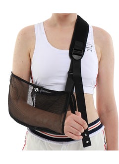 Y&D Mesh Shoulder Sling - Arm Brace for Torn Rotator Cuff Injury Right/Left Support Men and Women Adjustable Immobilizer Shower Stabilizer Elbow, Wrist, Dislocation(Pocket length16.92in)  - Image 1