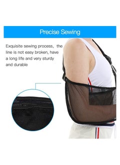 Y&D Mesh Shoulder Sling - Arm Brace for Torn Rotator Cuff Injury Right/Left Support Men and Women Adjustable Immobilizer Shower Stabilizer Elbow, Wrist, Dislocation(Pocket length16.92in)  - Image 5