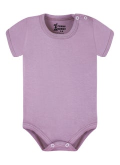 Funny Bunny Pack of 3 Cotton Half Sleeve Bodysuit for Baby  - Image 4