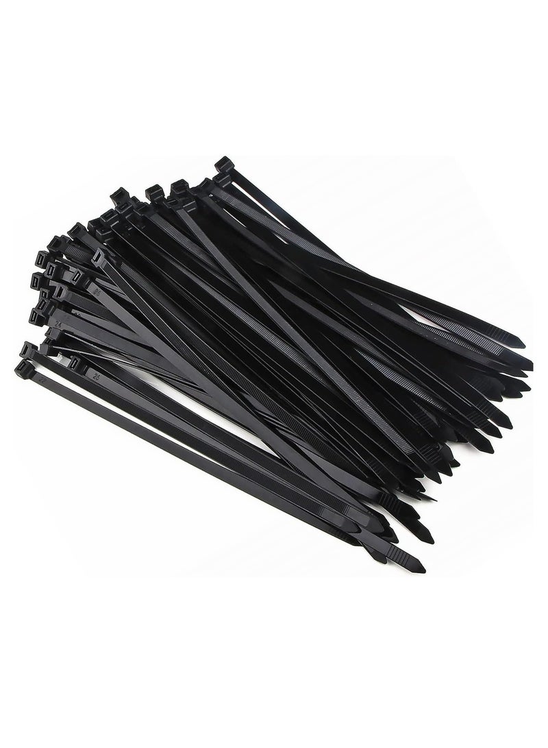 Midwest Cable Tie (250mm, 100 Pieces, Black) - Image 1