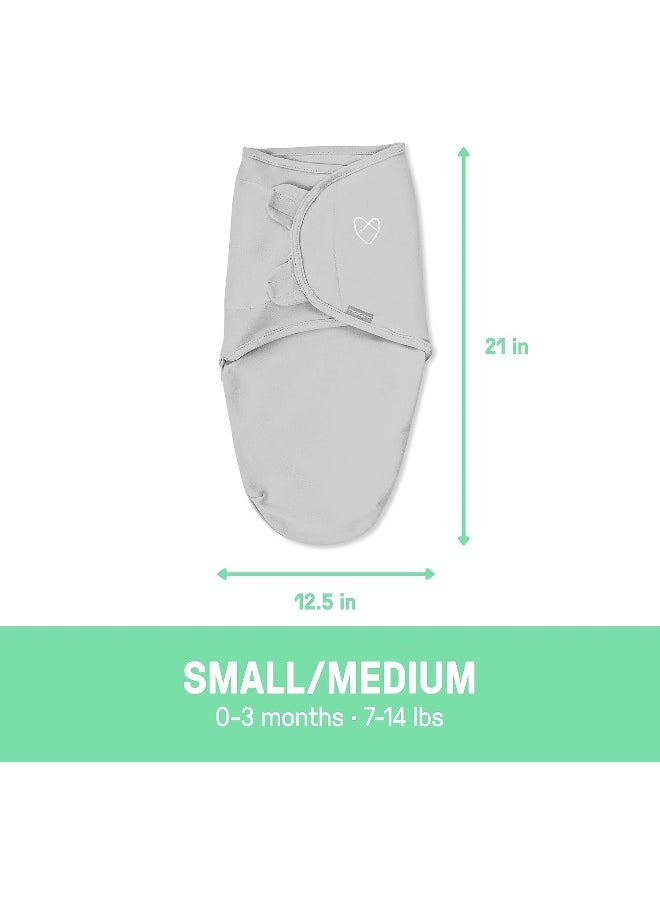 SwaddleMe - SwaddleMe by Ingenuity Original Swaddle - Size Small/Medium, 0-3 Months, 3-Pack (Starry Night) - Image 1