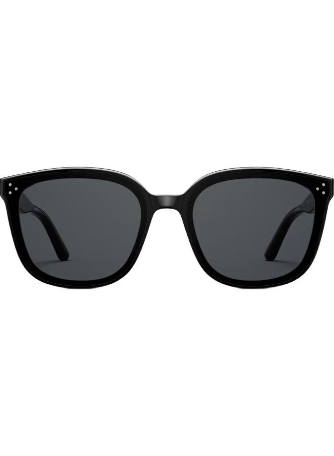 PARZIN Polarized Sunglasses Men Fan Chengcheng Same Style Black Square Frame Sunscreen Driving Glasses Sunglasses Women Trendy Gift 91711 - Image 1