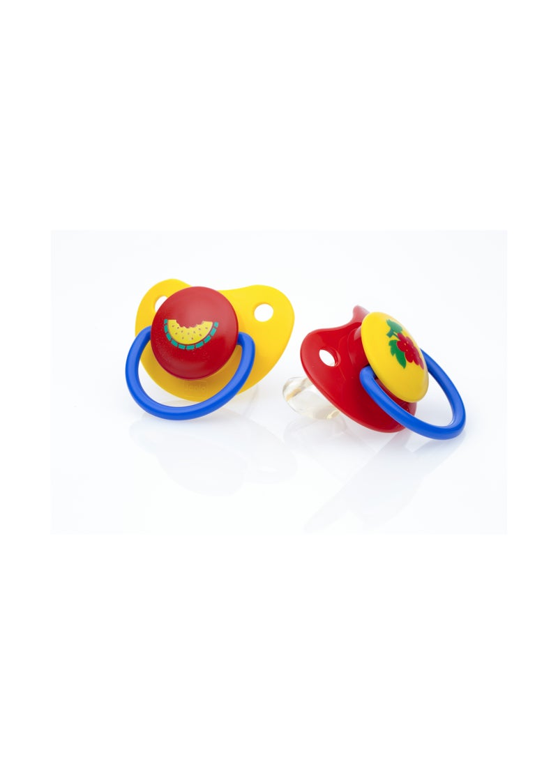 Japlo Japlo Fruity new born 0-3 M  soother(Pacifier with cover & Glow In The Dark)  - Image 3