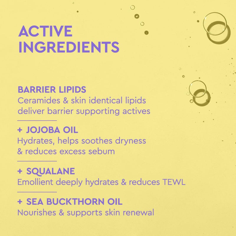 BYOMA Hydrating Recovery Oil - Luxury Face Oil with Squalane, Jojoba Oil & Seabuckthorn Oil - Instant Radiant and Glowy Skin - Barrier Repair Facial Oil - 1.01 fl. oz - Image 4