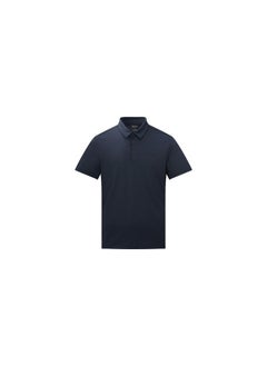 TOREAD TOREAD Men's Performance Polo Shirt - Spring/Summer UV Protection Tee Navy Blue  - Image 1