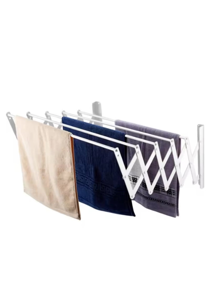 Generic 75x70cm Wall Mounted Foldable Metal Clothes Dryer  - Image 2