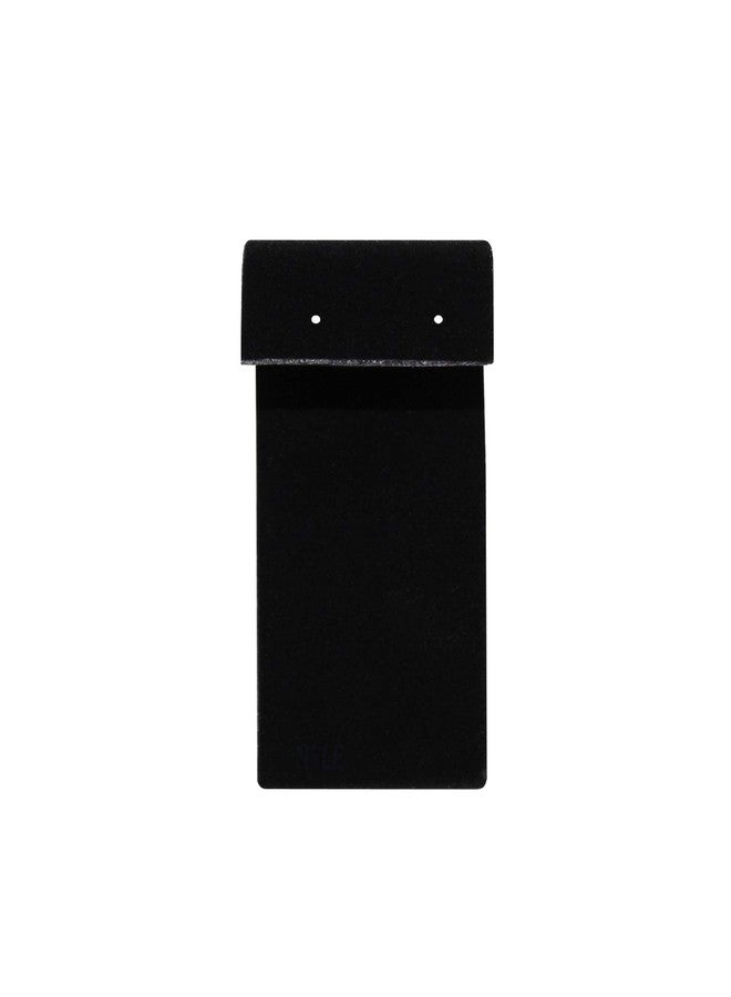 MOOCA 6 Black Velvet Earring Stand Showcase Displays Earring Jewelry Display Stands, 3 1/4 in H, Black Velvet - Image 5
