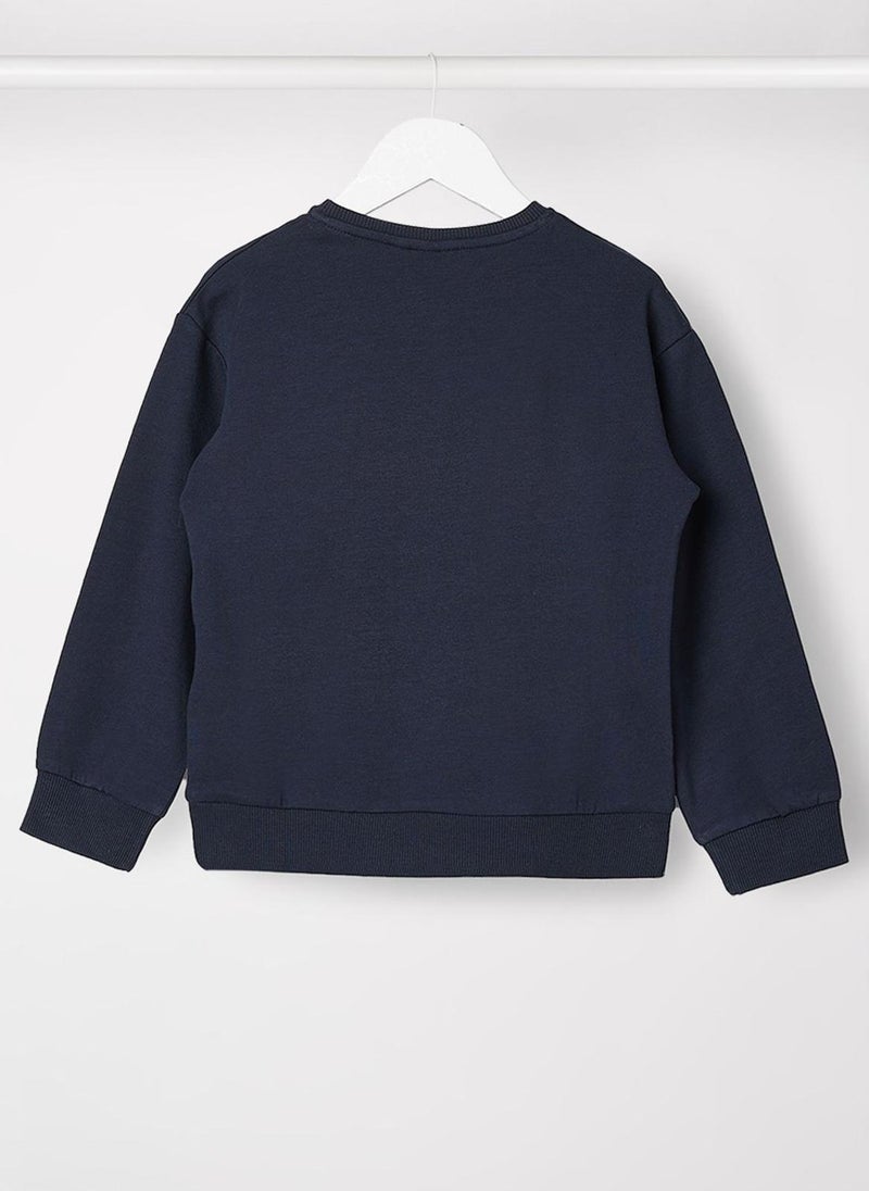 NAME IT - Kids Nasa Long Sleeve Sweatshirt - Image 1