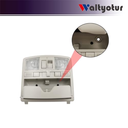 waltyotur مصباح قراءة وحدة التحكم العلوية بديل لـ 2009 2010 2011 بيج جديد يستبدل GS4C-69-970D-30 - Image 4