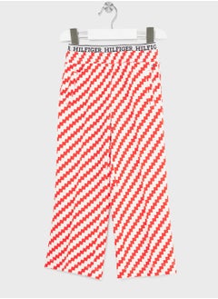 TOMMY HILFIGER Kids Logo Wide Leg Sweatpants  - Image 1