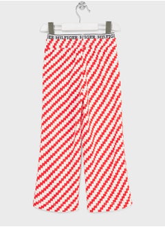 TOMMY HILFIGER Kids Logo Wide Leg Sweatpants  - Image 2