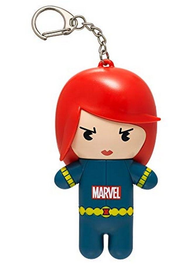 Lip Smacker Plus Black Widow: Multitasking Is A Must For Superheroes. Black Widow Can Fight Crime & Keep Lips Moisturized At The Same Time! Vanilla Mint Flavor Lip Balm In A Collectable Key Chain.  - Image 2