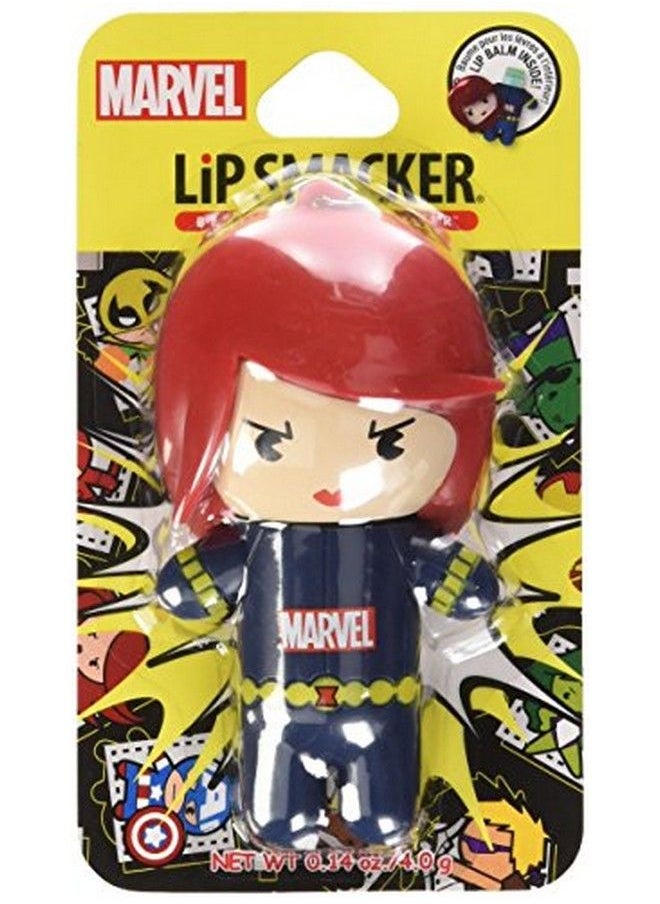 Lip Smacker Plus Black Widow: Multitasking Is A Must For Superheroes. Black Widow Can Fight Crime & Keep Lips Moisturized At The Same Time! Vanilla Mint Flavor Lip Balm In A Collectable Key Chain.  - Image 3