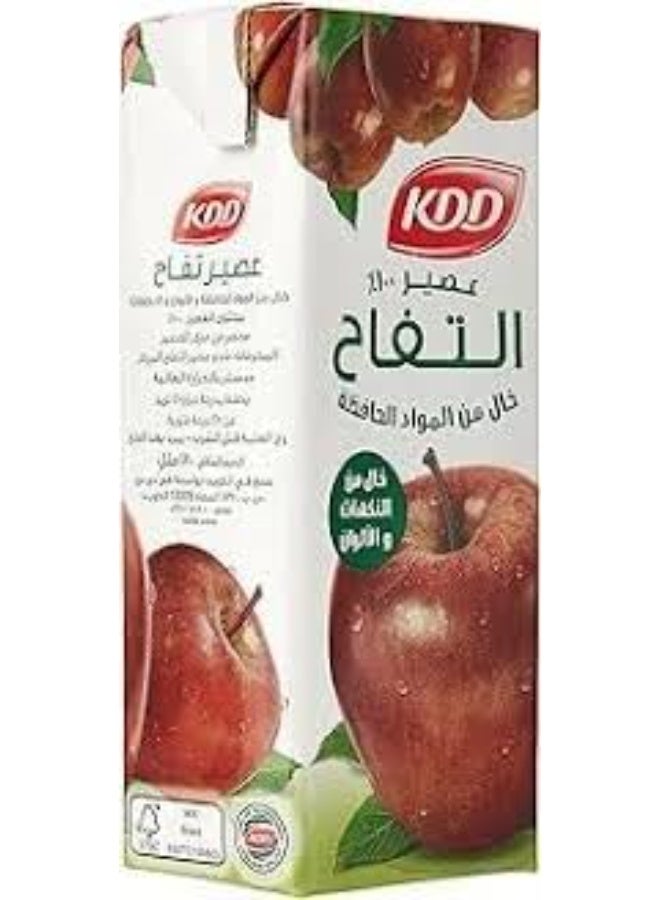 كي دي دي عصير تفاح كي دي دي 100% طبيعي، بدون سكر مضاف/مواد حافظة، عبوة من 3 × 180 مل - Image 4