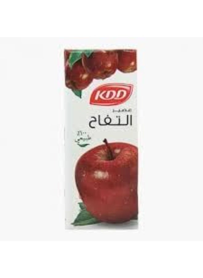 كي دي دي عصير تفاح كي دي دي 100% طبيعي، بدون سكر مضاف/مواد حافظة، عبوة من 3 × 180 مل - Image 3