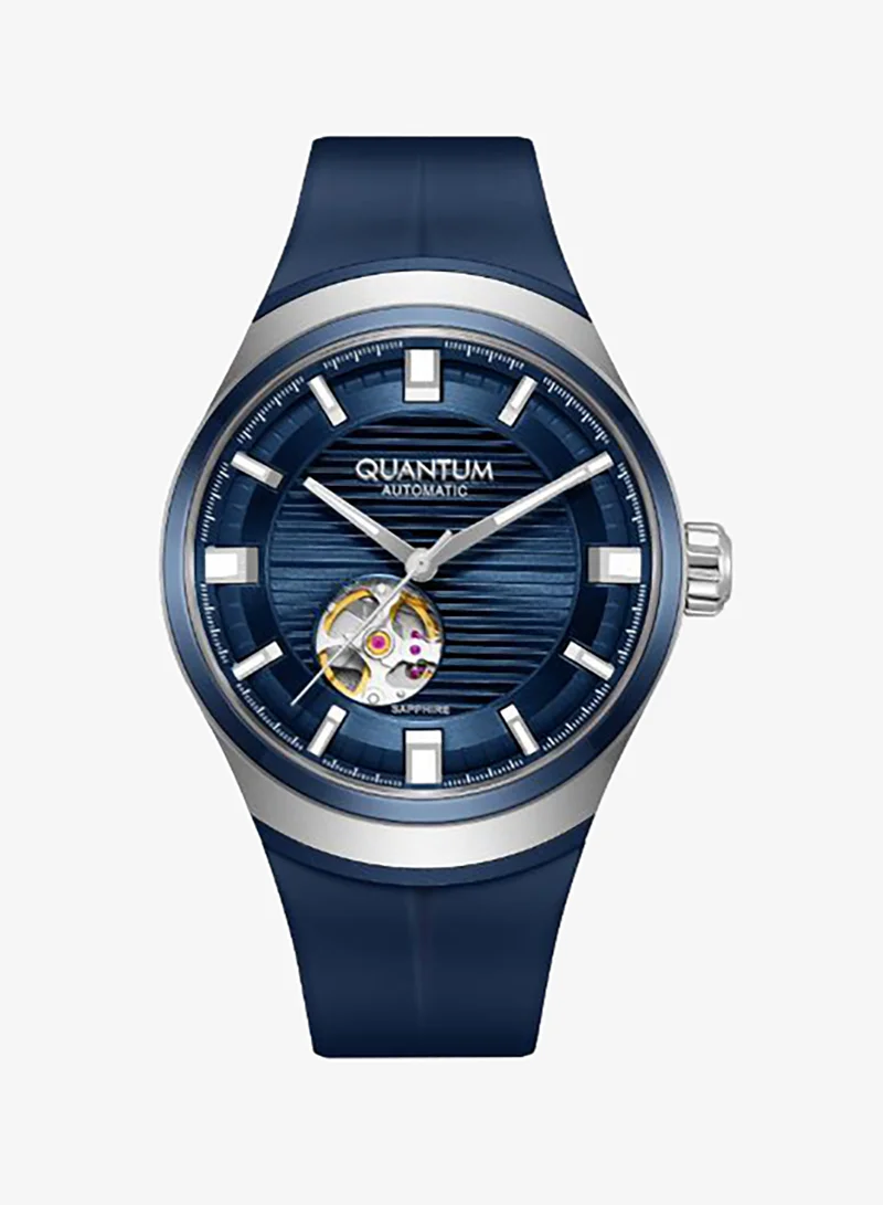 Quantum Men's Silicone Analog Watch QMG1203.999 - 43 mm