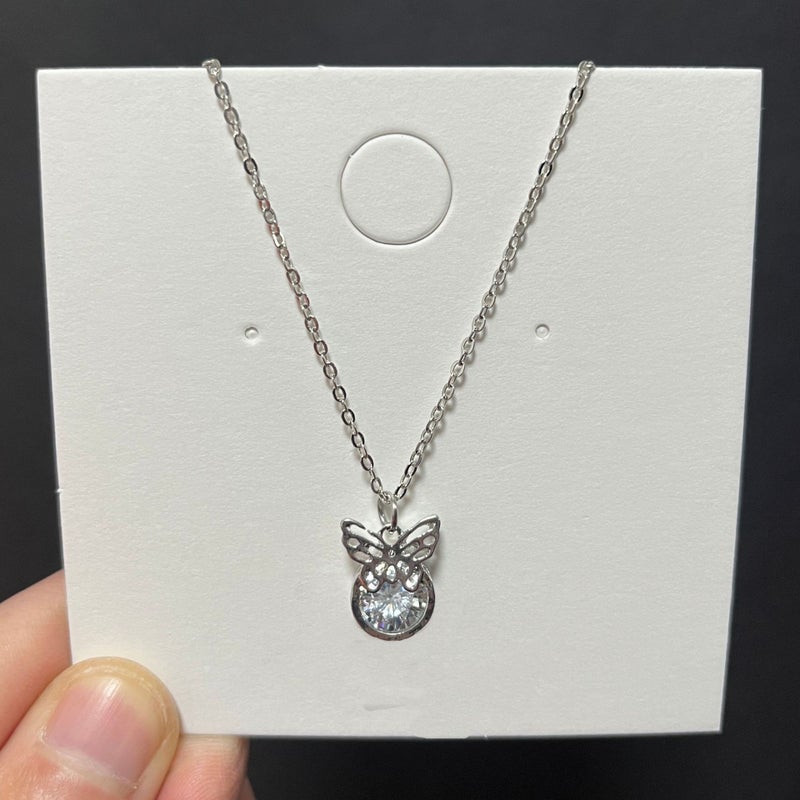 Titanium Steel Geometric Layered Necklace for Women, Minimalist Sweater Chain Collarbone Jewelry, Fashionable Daily Accessory