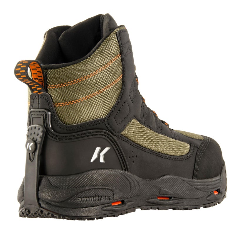 Korkers Greenback Wading Boots - Packed with The Essentials - Includes Interchangeable Felt and Kling-On Soles - Size 15 - Image 4