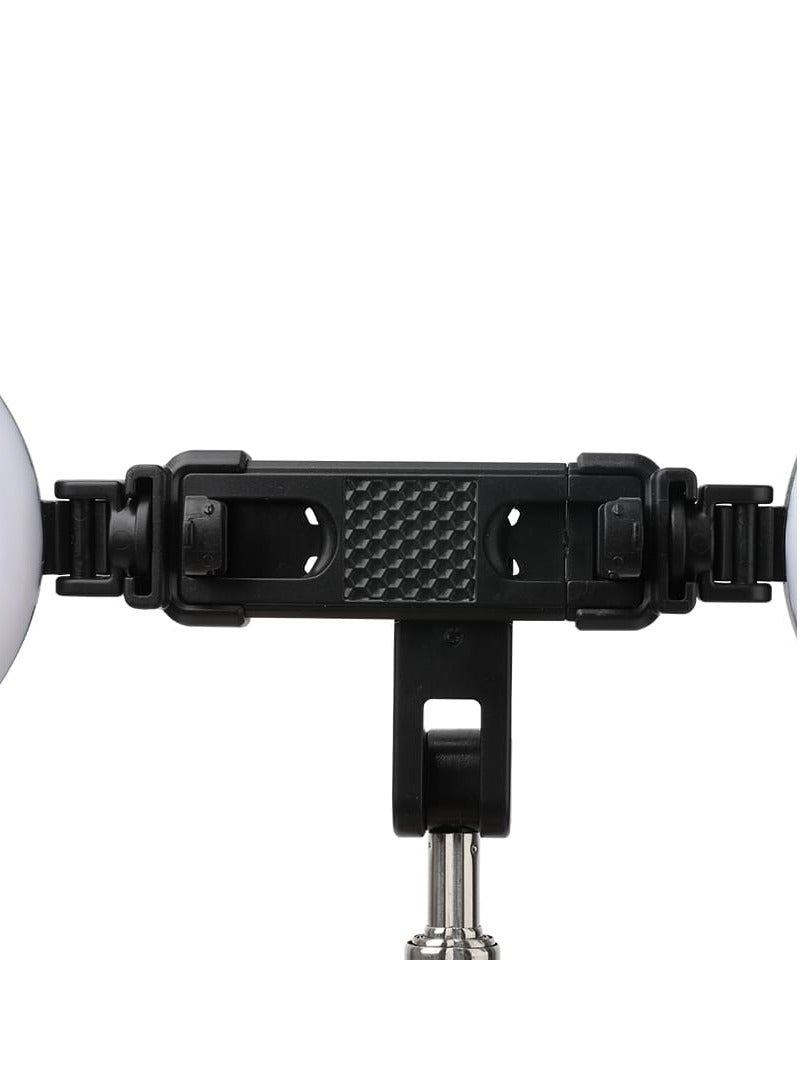 ELTRAZONE Bluetooth Selfie Stick & Tripod, Extendable 360° Rotation Stand with Dual Lights & Wireless Remote, Compatible with iPhone, Android, and Cameras – Perfect for Travel & Vlogging  - Image 4