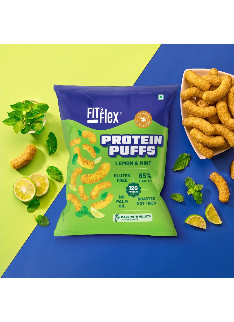 Fit & Flex Lemon & Mint Protein Puffs - Image 4