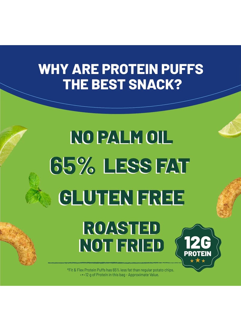 Fit & Flex Lemon & Mint Protein Puffs - Image 3